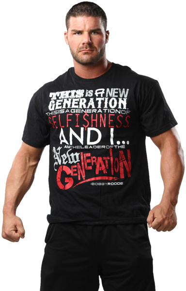 Share This Image - Bobby Roode T Shirt (384x600), Png Download