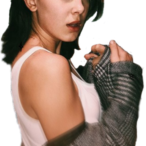 Millie Bobby Brown Drawing (480x480), Png Download