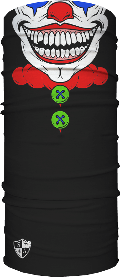 Clown - Joker Clown Face Shield Fishing Sun Mask Salt Armour (1000x1000), Png Download