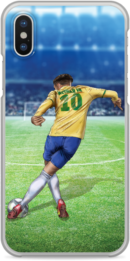 Coque Iphone X Coupe Du Monde Neymar Goal - Iphone (1230x900), Png Download