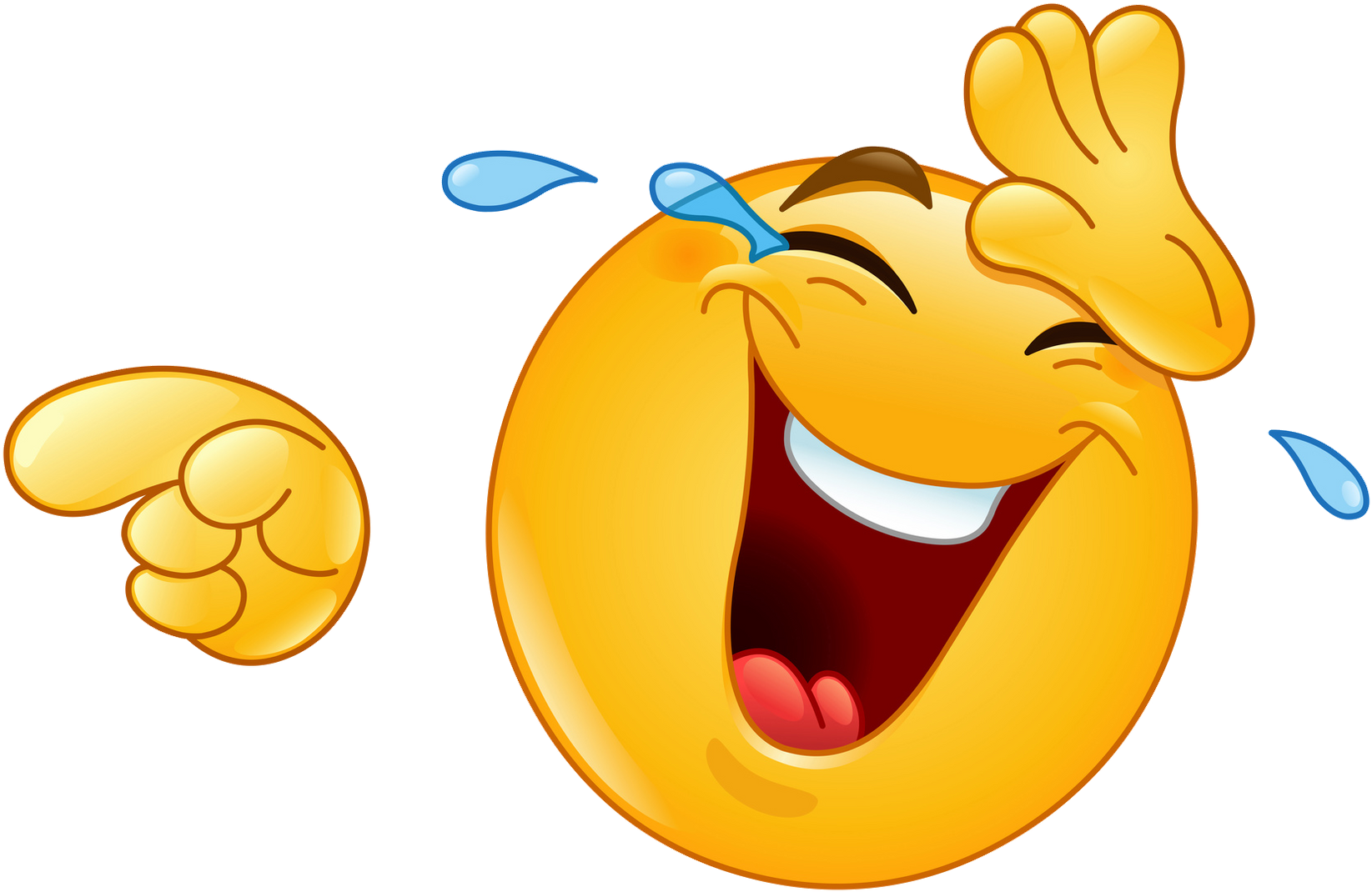 Download Smiley Lol Emoticon Laughter Clip Art Laughing Pointing