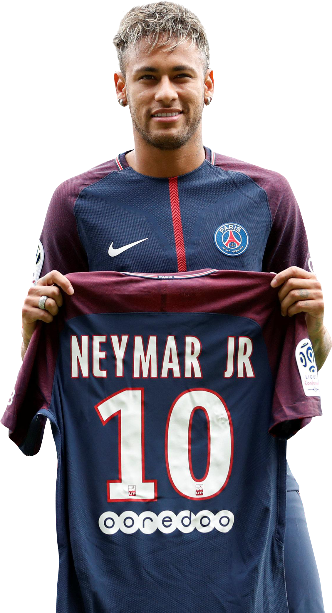 Neymar 2017 (1130x2085), Png Download
