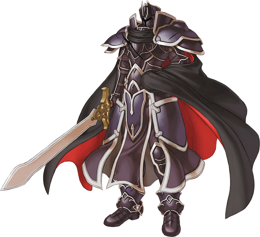 Black Knight, Anyone - Black Knight Fire Emblem Render (860x783), Png Download