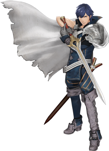 Clash With Legions Of Soldiers And Fierce Monsters - Super Smash Bros Ultimate Chrom (360x490), Png Download