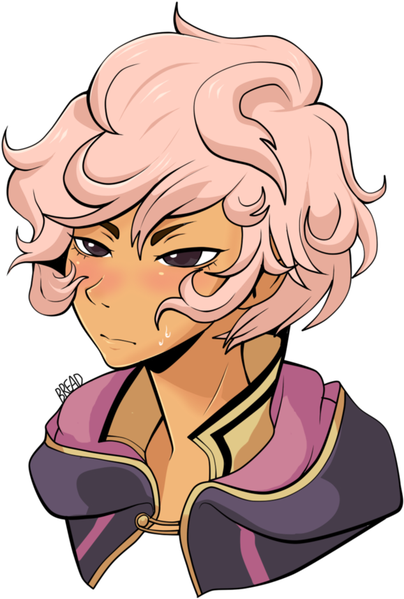 Fire Emblem Mine Character By Bread - Bread Clip (746x1070), Png Download