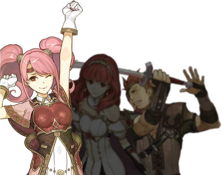 About Fire Emblem Echoes - Fire Emblem Echoes Celica Army (1000x768), Png Download
