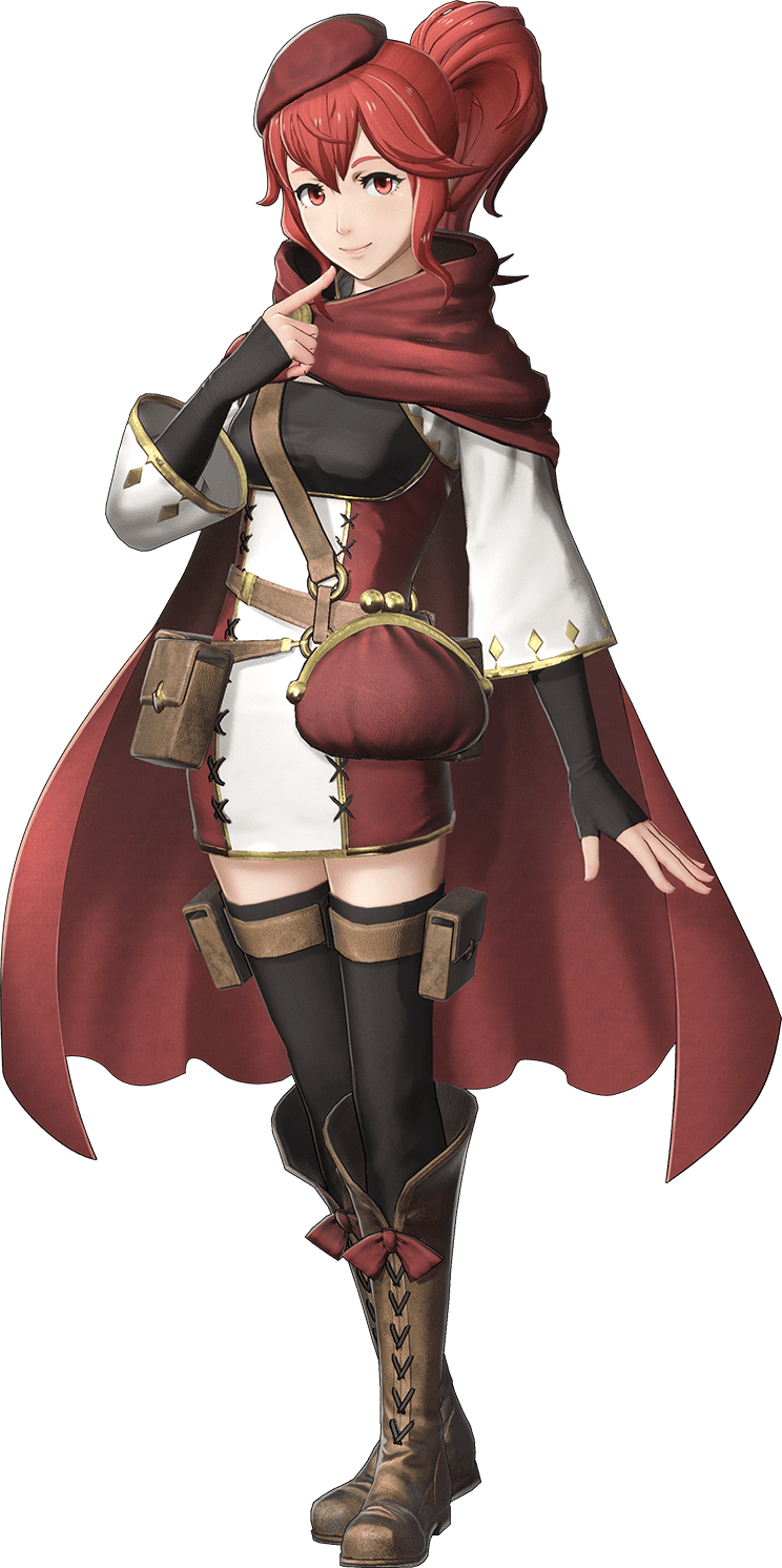 Fire Emblem Warriors - Fire Emblem Warriors Anna (744x1492), Png Download