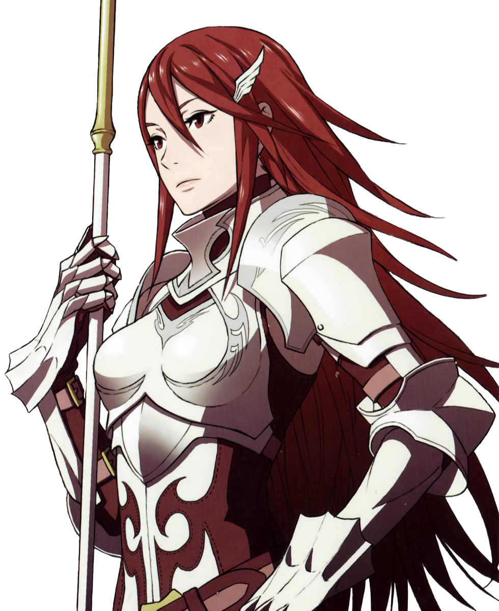 Here's The Fire Emblem Warriors 'cordelia' Action Trailer - Fire Emblem Caeldori Cordelia (974x1199), Png Download