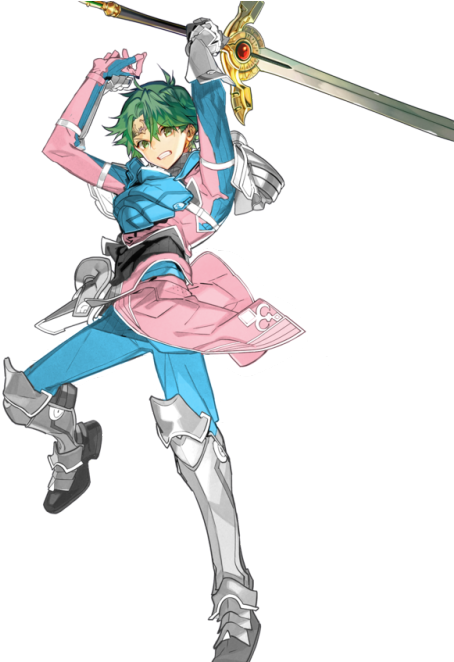 Extra-blessed Trans Alm - Fire Emblem Heroes Alm (500x661), Png Download