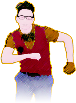 Luftballons Coach 1 Big - Just Dance 2014 Coach (500x500), Png Download
