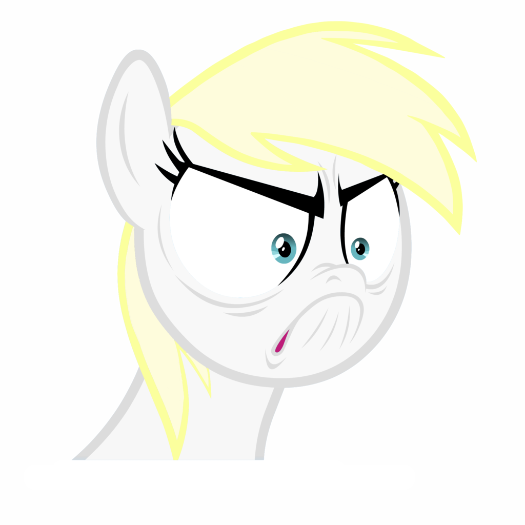 Alternate Eye Color, Angry, Artist - Cartoon (1024x1024), Png Download