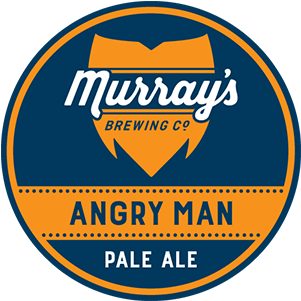 Beer Murray's Angry Man Pale Ale - Murray's Brewery Angry Man (300x475), Png Download