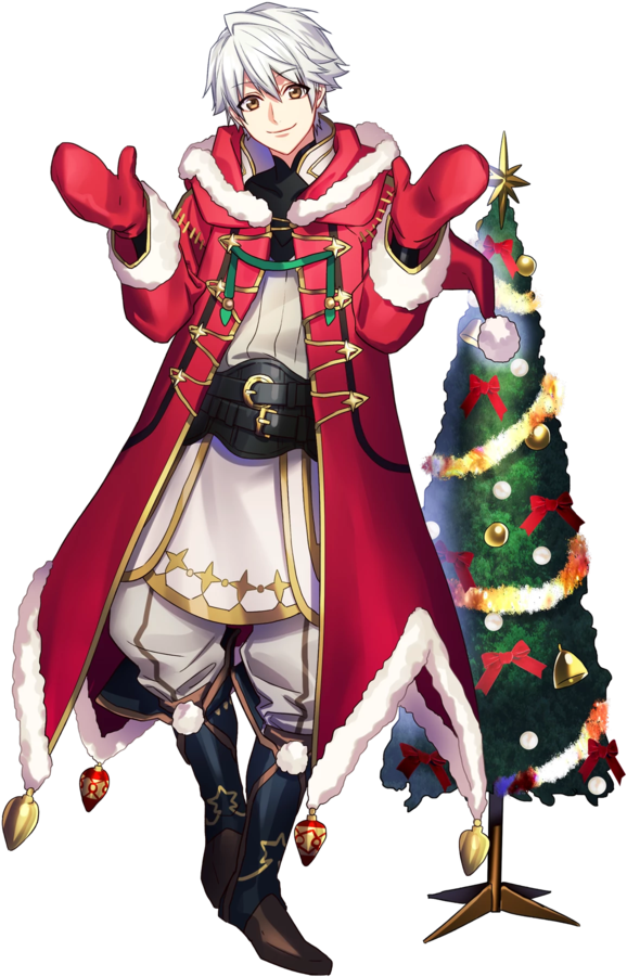 Fire Emblem Heroes S 4 - Christmas Robin Fire Emblem Heroes (464x725), Png Download