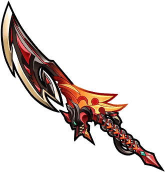 Fire Drake Sword - Unison League Fire Sword (380x380), Png Download