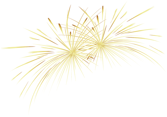 Clipart Library Yellow Fireworks Transprent Png Free - Fireworks (650x569), Png Download