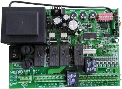 Garage Door Circuit Board - Microcontroller (600x600), Png Download