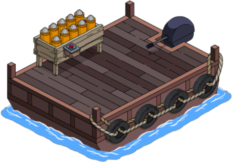 Fireworks Barge - Portable Network Graphics (482x342), Png Download