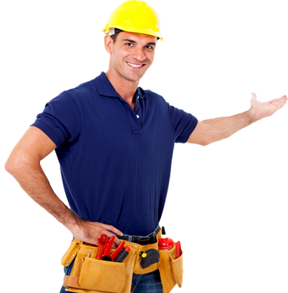 Handyman - Handy Man Ok Png (411x417), Png Download