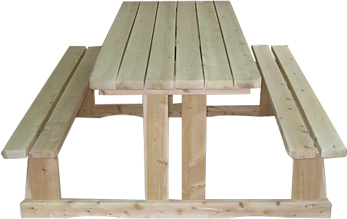 Park Picnic Table - Park Table Png (600x400), Png Download