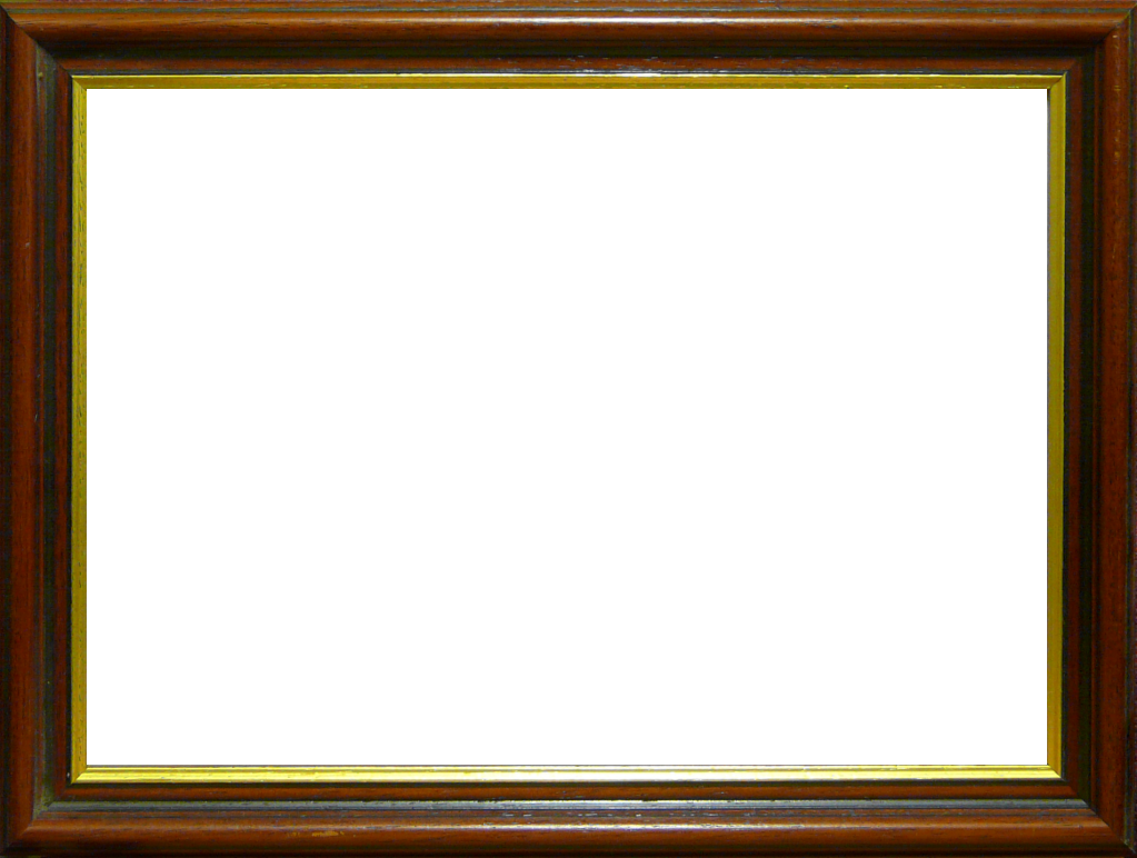 Pu Imitated Wood Photo Frame, Picture Frame, Cute Frame - Vintage Frame (1023x772), Png Download