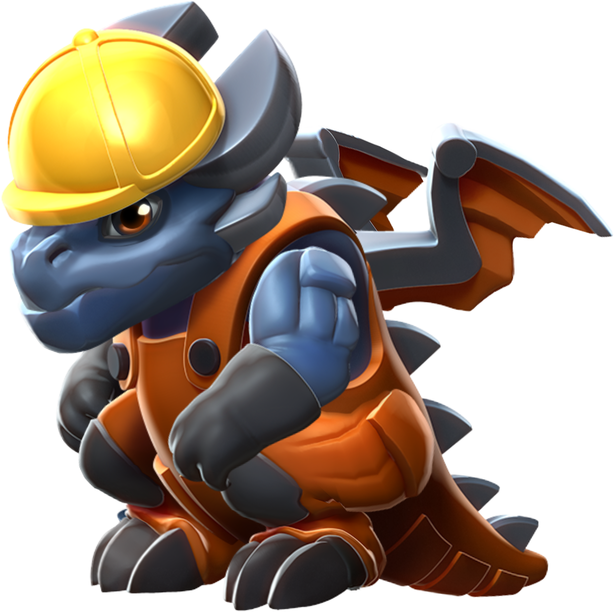 Handyman Dragon - Dragon (1239x1234), Png Download
