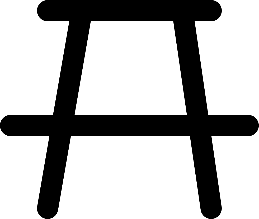 Picnic Table - - Icon (981x830), Png Download