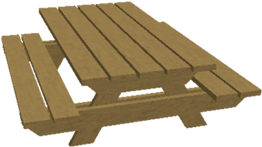 Picnictable - Picnic Table (420x420), Png Download