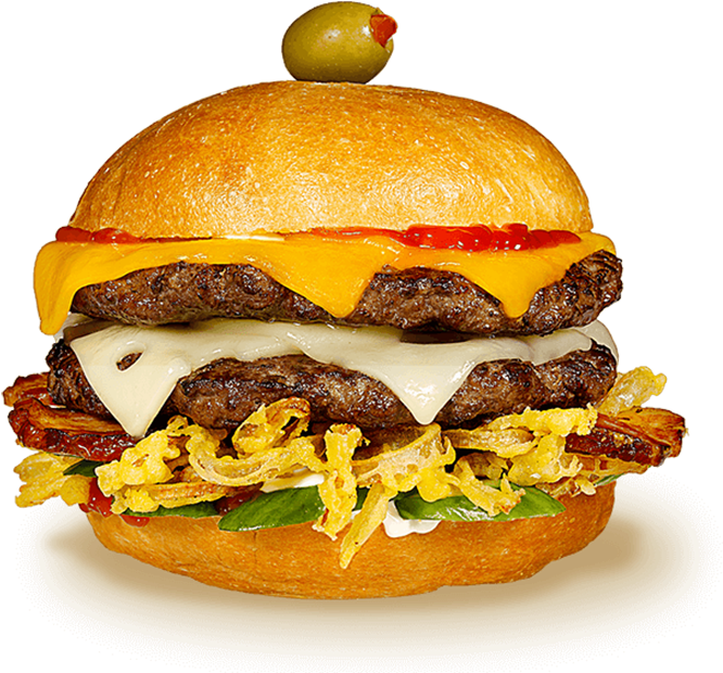 Handyman Burger (1203x630), Png Download