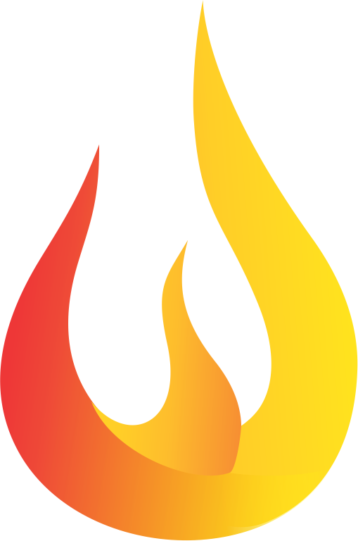 Llama De Fuego Png - Logo De Llama De Fuego (509x768), Png Download