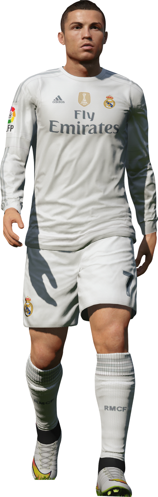 Cristiano Ronaldo Fifa 16 Png (510x1600), Png Download