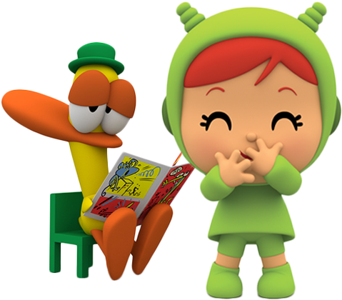 Pastime - Png Pocoyo (500x430), Png Download