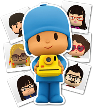 Pocoyizate - Pocoyo (500x600), Png Download