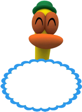 Brincando Arte Digital - Pocoyo Png Aplique (300x400), Png Download