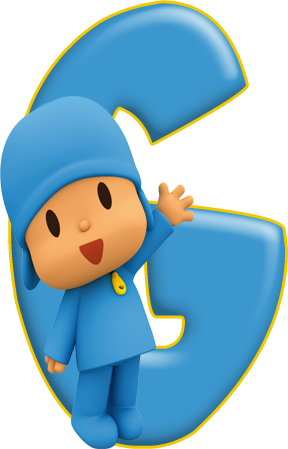 Alfabeto Decorativo Pocoyo Png - Alfabeto Decorativo Pocoyo (288x449), Png Download