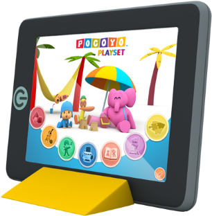“pocoyo Playset Juega Y Aprende”, Apps Educativas Para - Pocoyo (528x326), Png Download