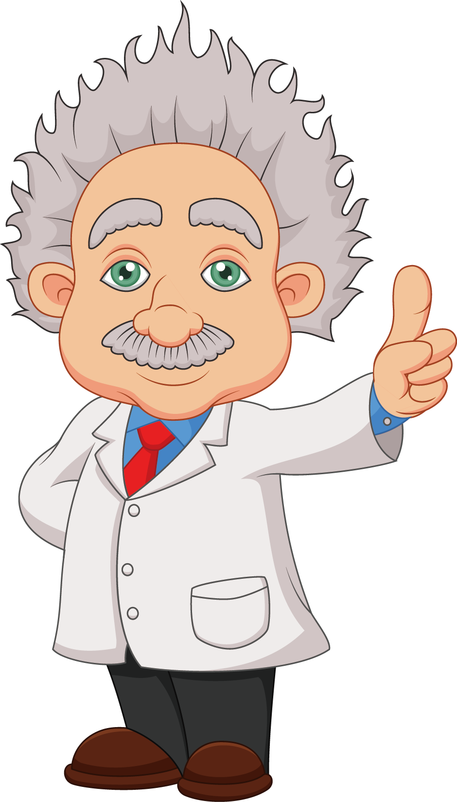 Albert Einstein Memorial Cartoon Mathematician Clip - Iq Test For Genius Only Answer (940x1649), Png Download