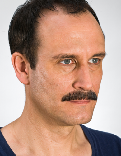 Sideburns And Moustache (500x500), Png Download