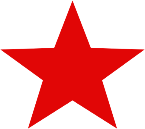 Buzz Lightyear To Star Command - Red Communist Star (500x500), Png Download