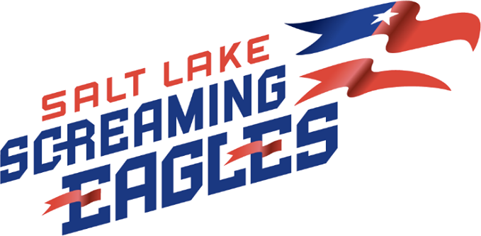 Skr - Salt Lake Screaming Eagles Logo Png (679x333), Png Download