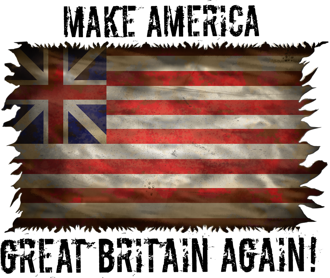 Uk Usa Flag - United States Of America And Great Britain (1280x1079), Png Download