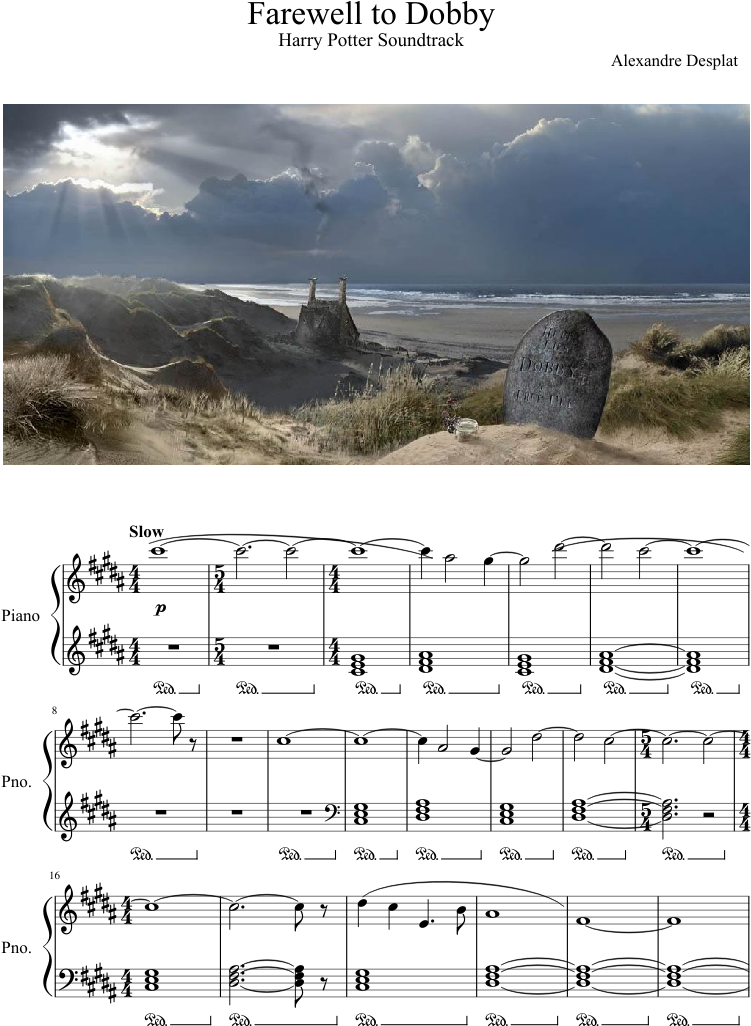 Farewell To Dobby - Here Lies Dobby A Free (827x1169), Png Download