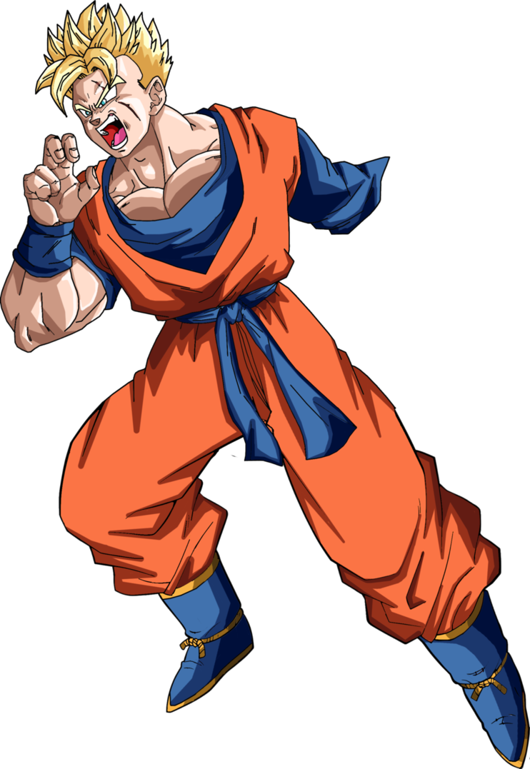 Future Gohan Ssj Png (742x1077), Png Download