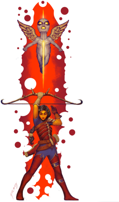 Shoot The Baby - Fan Art (500x666), Png Download