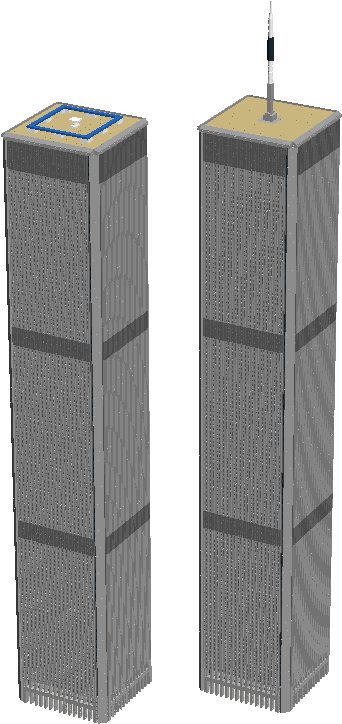 Twin Towers New York Png (1326x739), Png Download