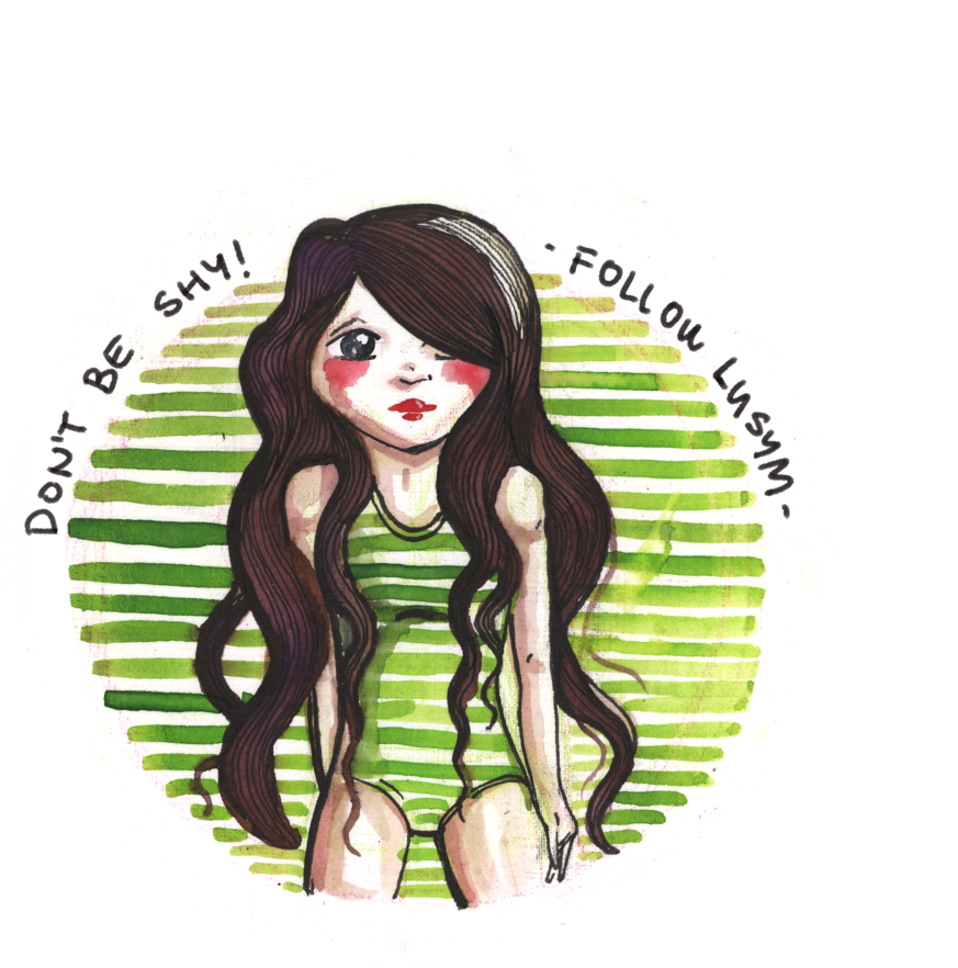 Download Stickers Girl PNG Image with No Background