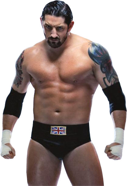 Wwe Rusev, Wade Barrett, Wwe, Diving, Trunks, - Wwe Wade Barrett (416x609), Png Download