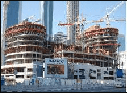 Twin Tower Project At Difc Gathers Pace For Damac Properties - Difc (720x473), Png Download