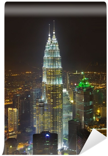 Twin Towers At Kuala Lumpur Wall Mural • Pixers® • - Kuala Lumpur (400x400), Png Download
