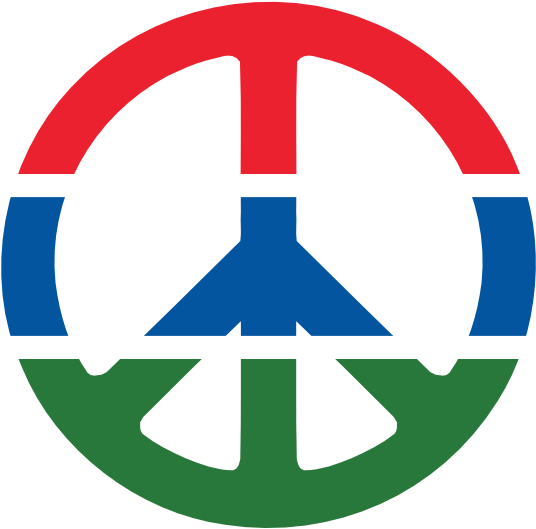 Peace Sign Collection - Am Proud To Be Vegetarian (555x555), Png Download