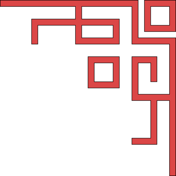 Chinese Free Clipart Borders Clipart - Chinese Border Design Transparent (600x600), Png Download